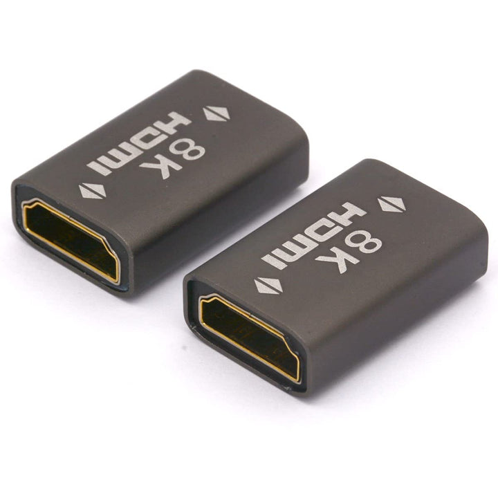8K HDMI Extension Connector HD Adapter, HDMI 2.1 Female