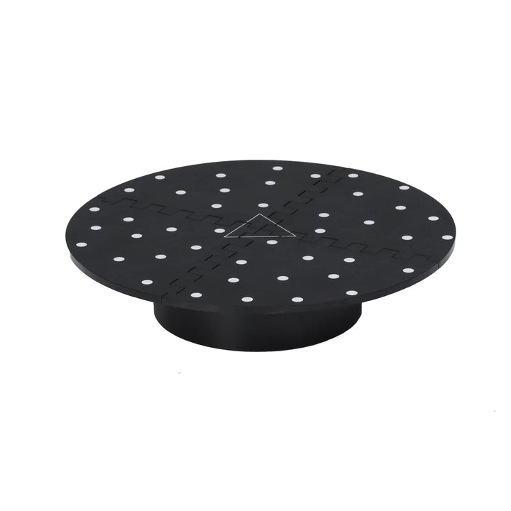 Portable Turntable for All 3D Scanners, Equipped with Marked Top Cover, Easy Scanning of Featureless and Small and Medium Objects