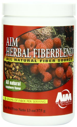 AIM Herbal Fiberblend Raspberry Powder 13 oz.