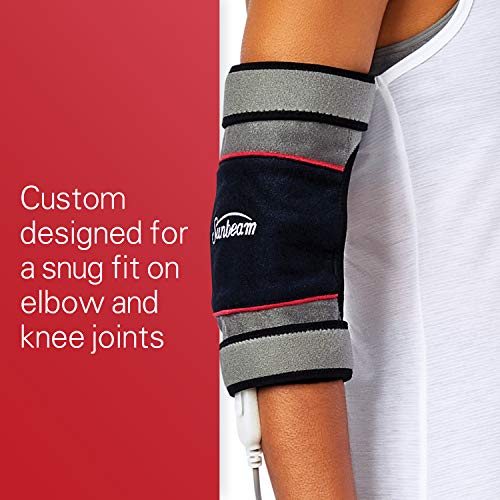 Heating Pad Wrap for Joint Pain Relief with Frozen Pack, Auto Shut Off and Moist Heating Option, Black/Grey