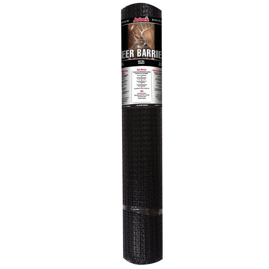 Jobes Jobe’s LG400171 Deer Barrier Fencing, 7 ft x 100 ft, Black