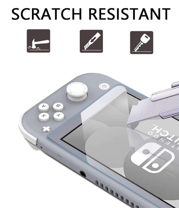 Tempered Glass Screen Protector - HD Cover Shield for Nintendo Switch Lite (3 Pcs / 3 Pack)
