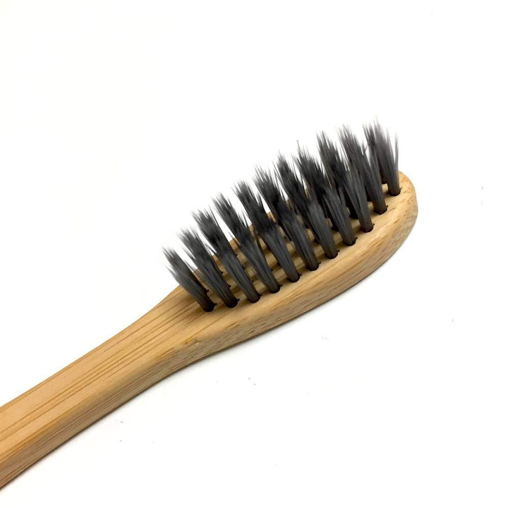 BPA-Free, Biodegradable, Organic Bamboo Toothbrush with