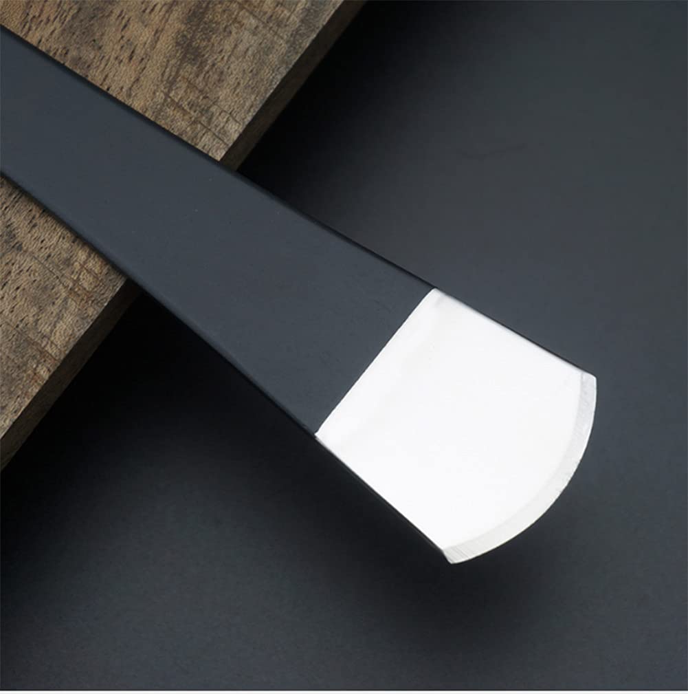 AKOAK 1 Pack Stainless Steel Fan Blade Knife to Remove Dead Skin Black Callus Scraper Multi-Functional Home Pedestal Tool