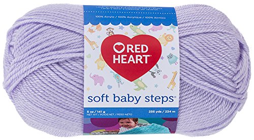 RED HEART Soft Baby Steps Yarn, Lavender