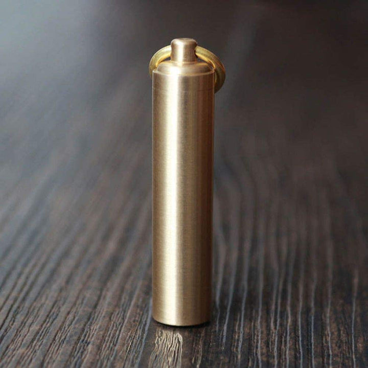 EORTA 2 Pieces Mini Pill Fob Portable Keyring Pill Boxe