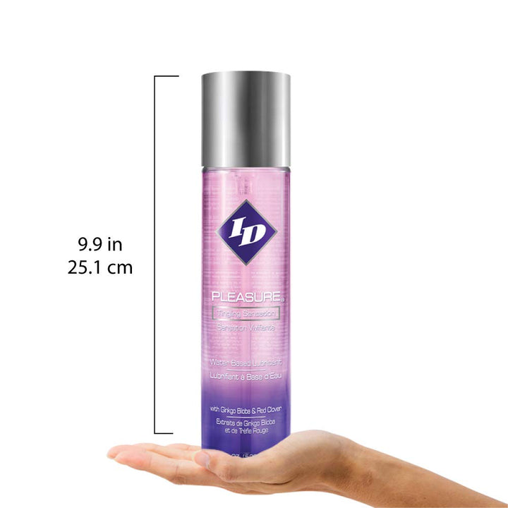 ID pleasure sensual waterbased lubricant - 17 oz pump bottle