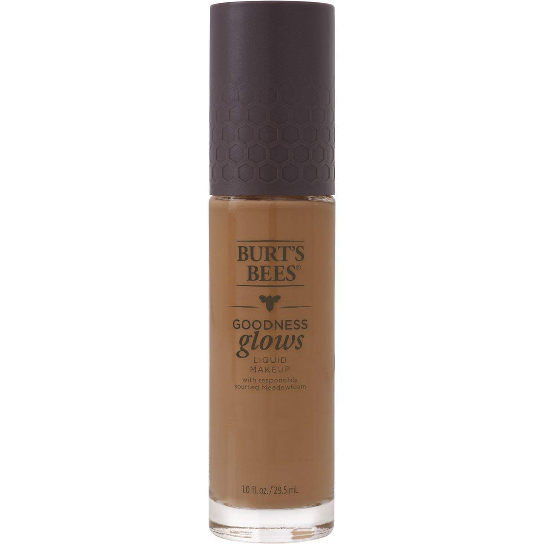 Burt&#39;s Bees Goodness Glows Liquid Makeup, Chestnut - 1.0 Ounce