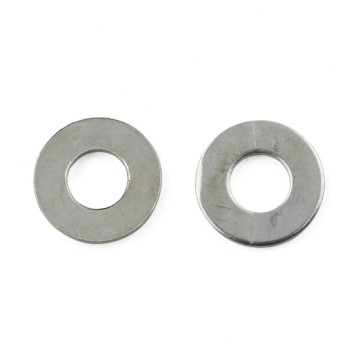 Straight Barbed Connector 2PCS 1/4Inch ID Hose Barb Bulkheads Hex Union Brass Barbed Fitting Connectors with Flat Washer