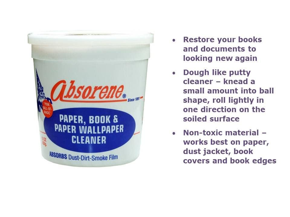 Absorene Book Cleaner and Dirt Eraser (Bundle- 2 Items)