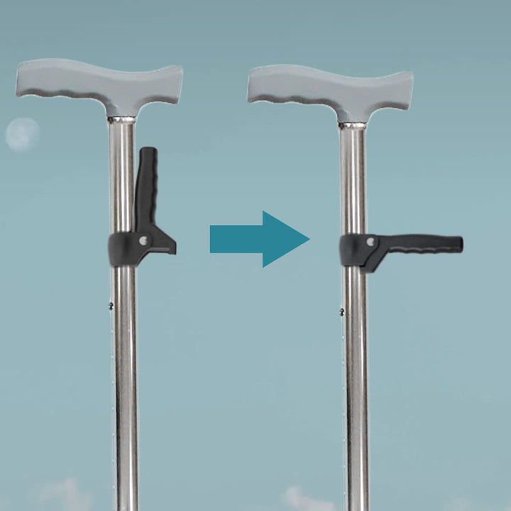 Walking Cane Handle Grips Support Stand Assist for Walk