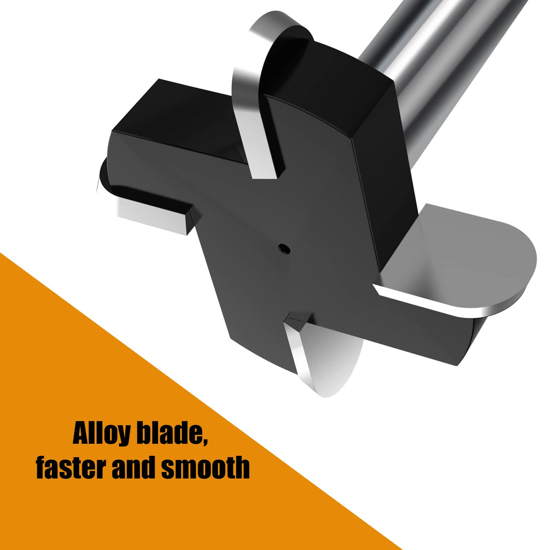 CNC Spoilboard Surfacing Router Bit, Round Bottom Milling Flat Bit - 2 Cut Diameter 1/2 Cut Height Slotting Grooving Woodworking Tool