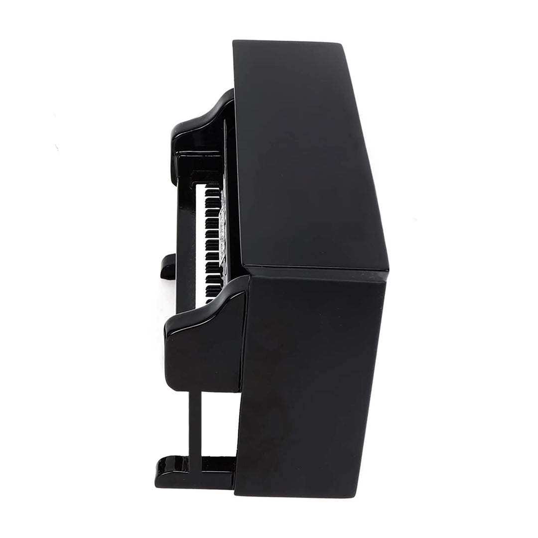 Black Upright Piano Miniature Replica Magnet, Size 3 inch
