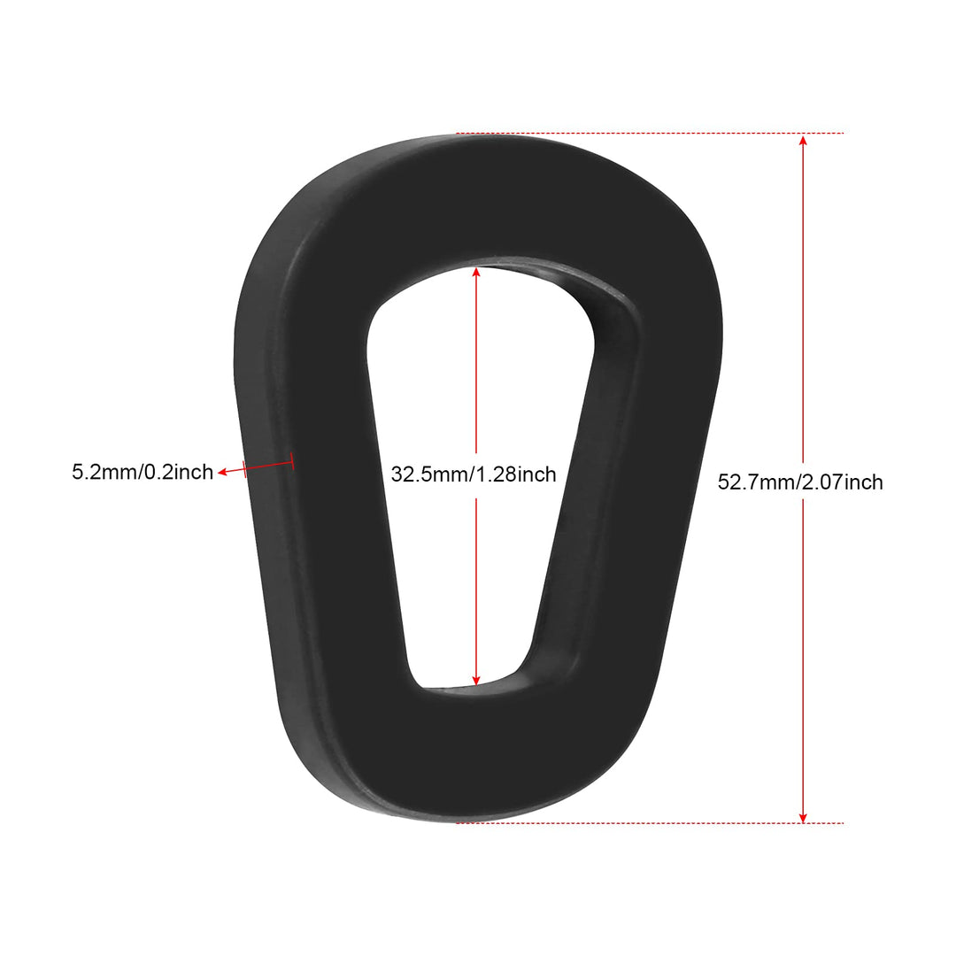 6 Pieces Rubber Fuel Can Gaskets Replacement Gas Gaskets Gas Can Spout Gaskets Jerry Can Gaskets Gas Can Replacement Gaskets Fuel Washer Seals for Gas Can Spout Jerry Can Spout