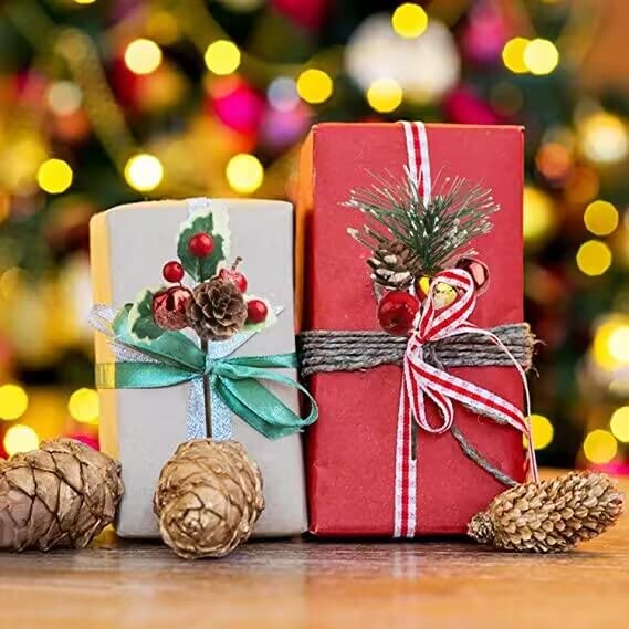 Songjum 24 Pcs Artificial Christmas Pine Picks Christma