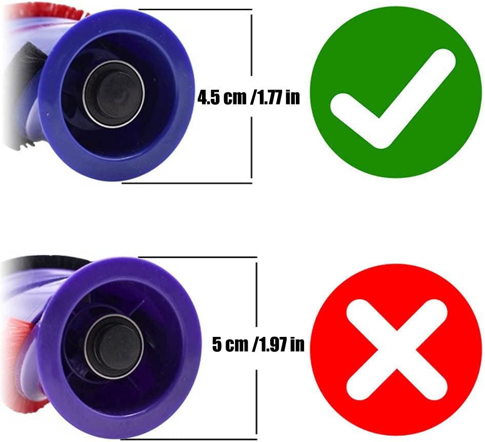 Odashen Roller Brush Roll Bar Replacement for Dyson V6 