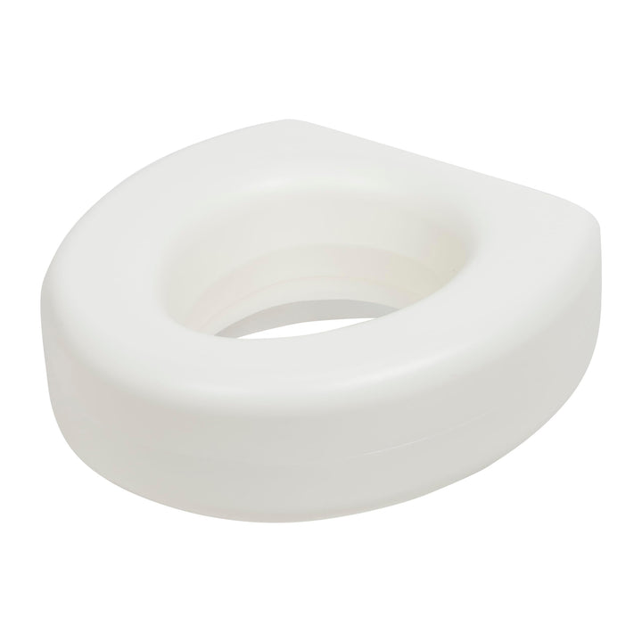 Portable Raised Toilet Seat, White, 4 Inches