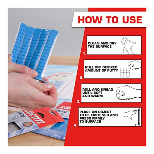 Loctite Fun-Tak Mounting Tabs, 2 oz