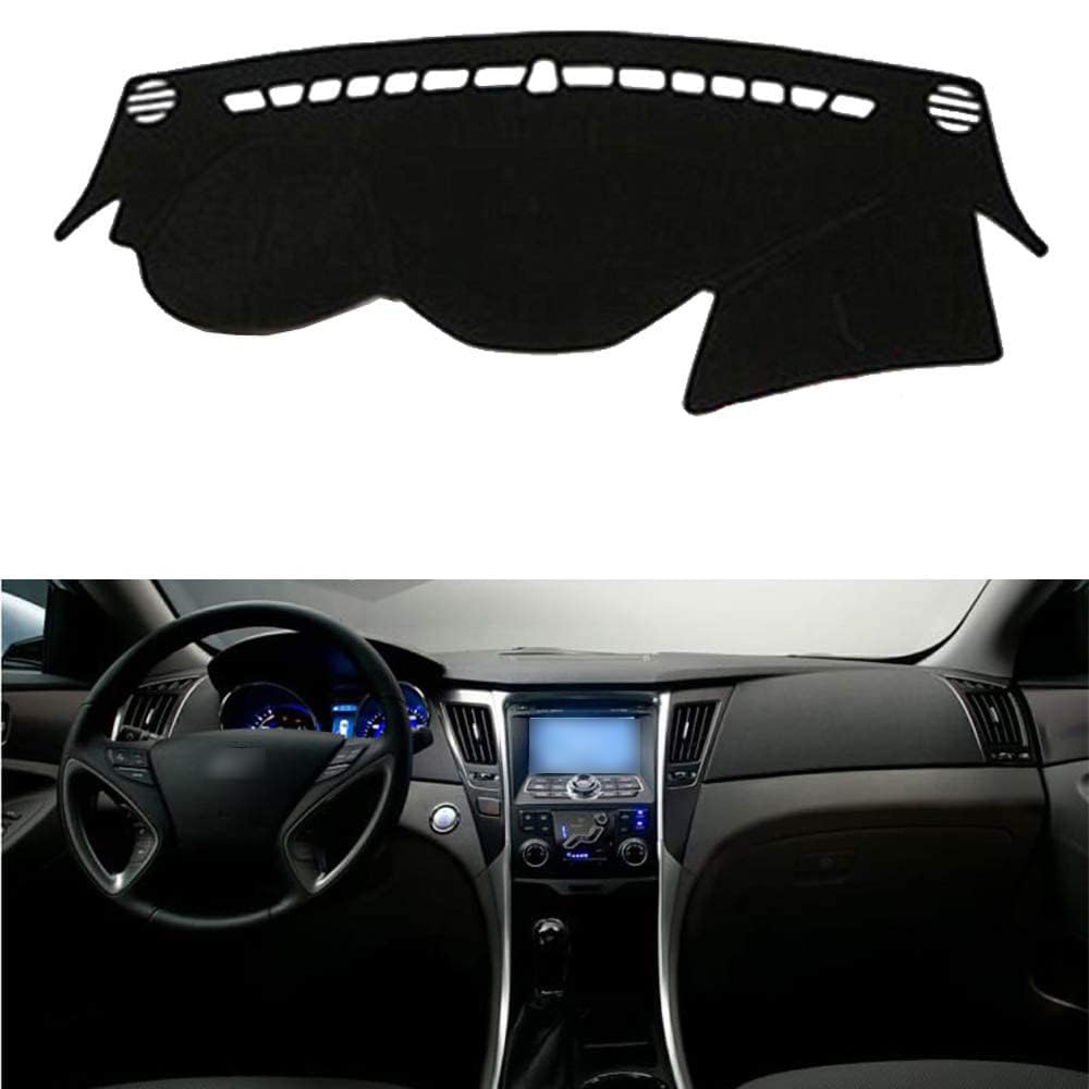 Car Auto Dashboard Cover for Hyundai Sonata 2011 2012 2013 2014 Sonata 8 Left Hand Drive Dashmat Pad Carpet Dash Mat