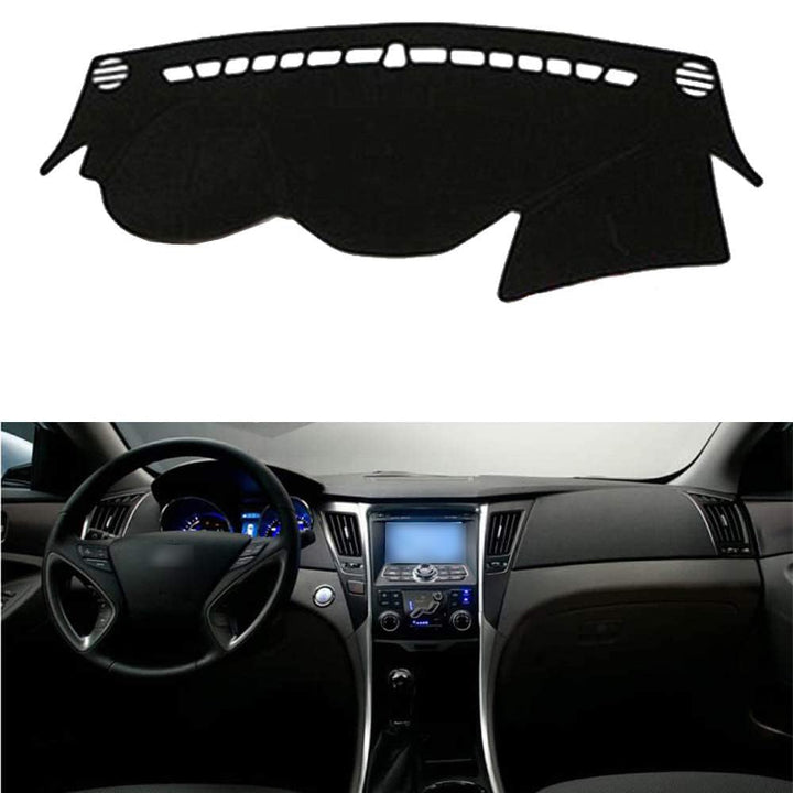 Car Auto Dashboard Cover for Hyundai Sonata 2011 2012 2013 2014 Sonata 8 Left Hand Drive Dashmat Pad Carpet Dash Mat