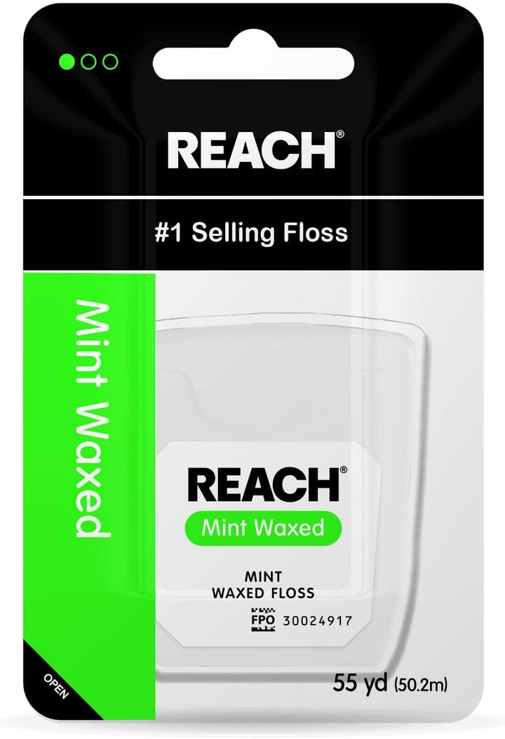 Johnson&amp;Johnson Reach Mint Waxed Dental Floss 5