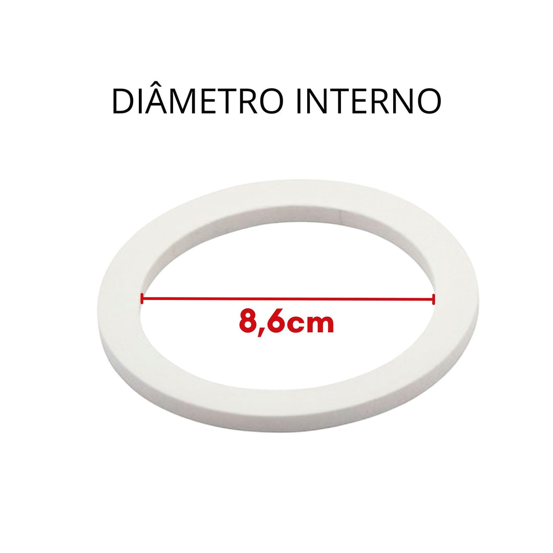Bialetti 800413 Ricambi, Includes 1 Gasket and 1 Plate,