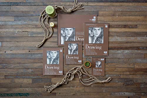 Medium Drawing Spiral Paper Pad 11X14-24 Sheets -400500