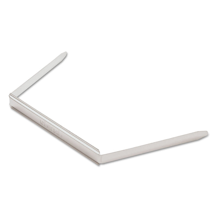 Universal 81012 Prong Base for Paper File Fasteners, Two Inch Capacity (Box of 100)