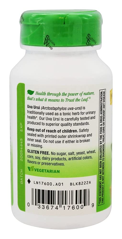 Nature&#39;s Way - Uva Ursi Leaves, 480 mg, 100 cap