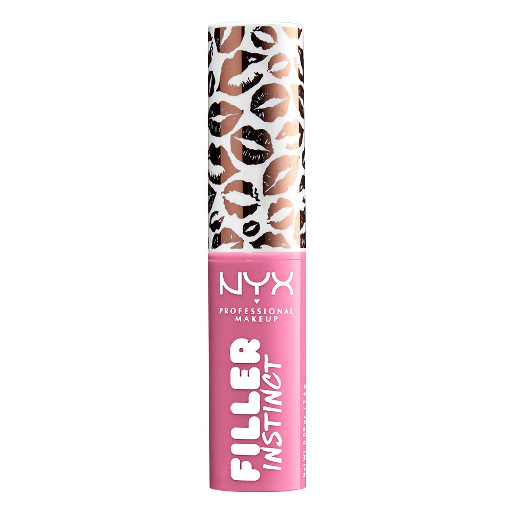 PROFESSIONAL MAKEUP Filler Instinct Plumping Lip Color, Lip Balm - Miami Nights (Hot Pink)