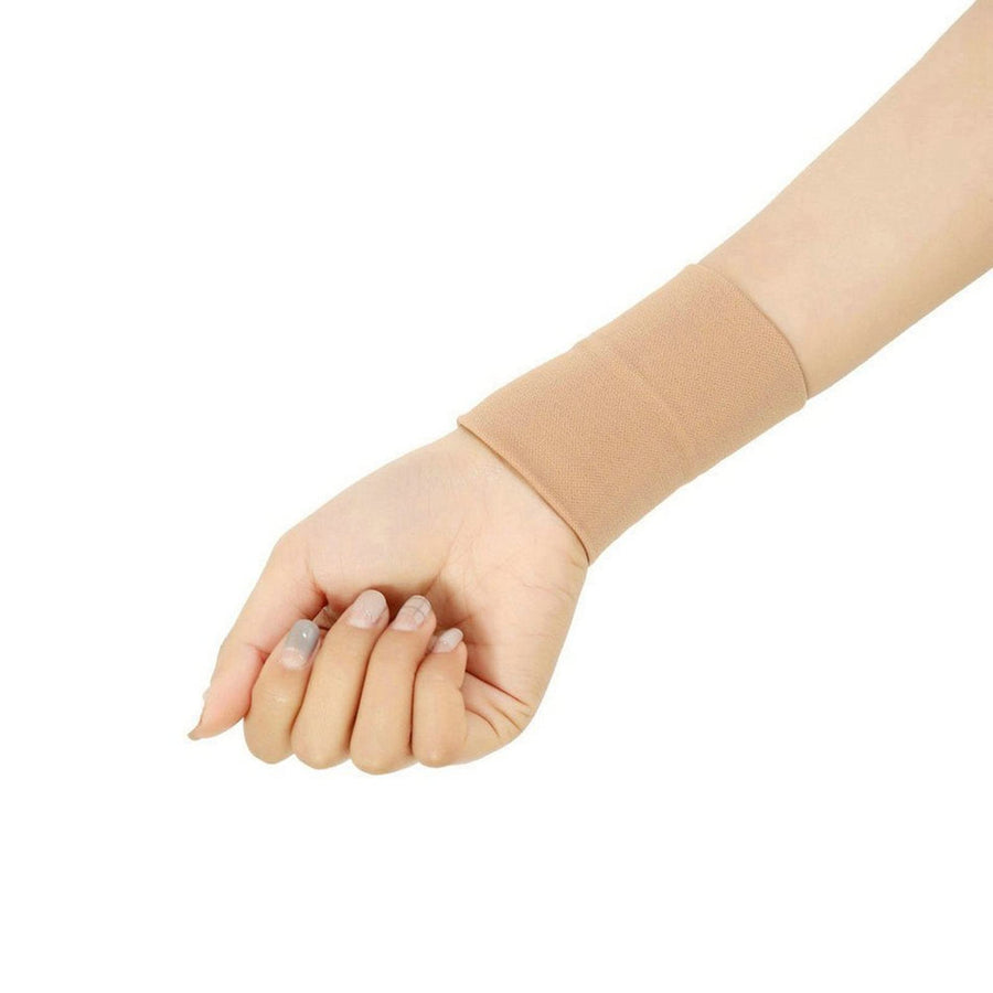 Black/Skin Forearm Tattoo Cover Up Wrist Brace Compress