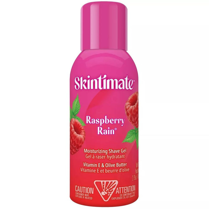 Signature Scents Moisturizing Shave Gel for Women Raspberry Rain with Vitamin E and Olive Butter - 2.75 Ounce