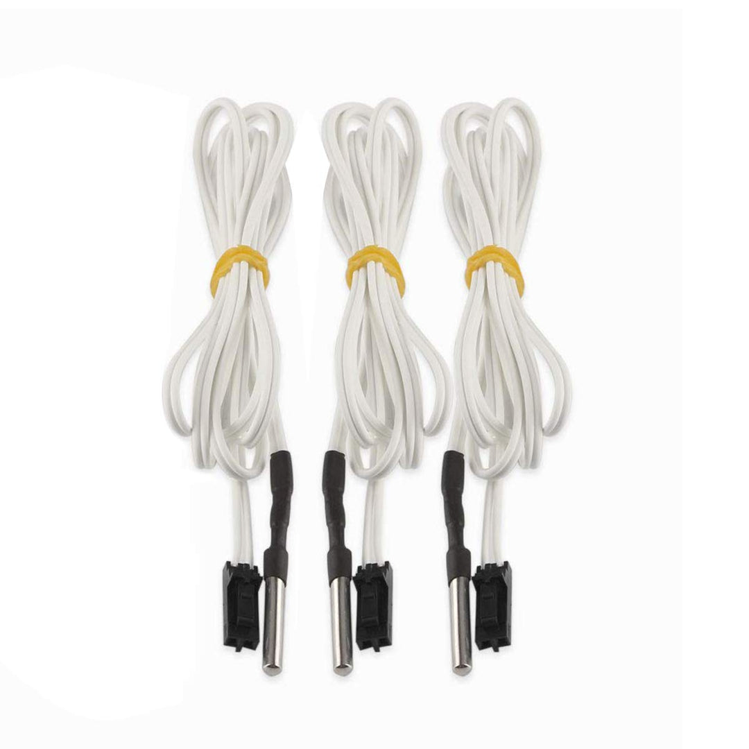 Prus i3 MK3 Upgrade Hotend Parts HT-NTC100K Thermistor Sensor High Temperature +250 Degrees 2 Pins for 3D Printer MK3 Extruder Heater Block 3Pcs