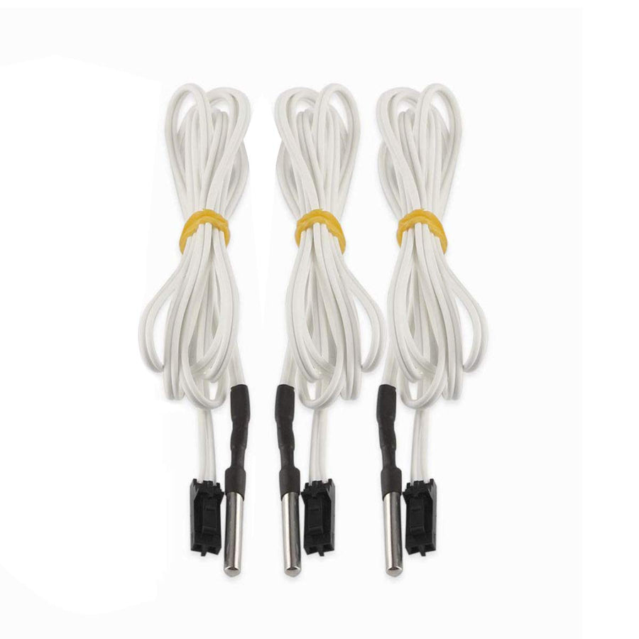 Prus i3 MK3 Upgrade Hotend Parts HT-NTC100K Thermistor Sensor High Temperature +250 Degrees 2 Pins for 3D Printer MK3 Extruder Heater Block 3Pcs