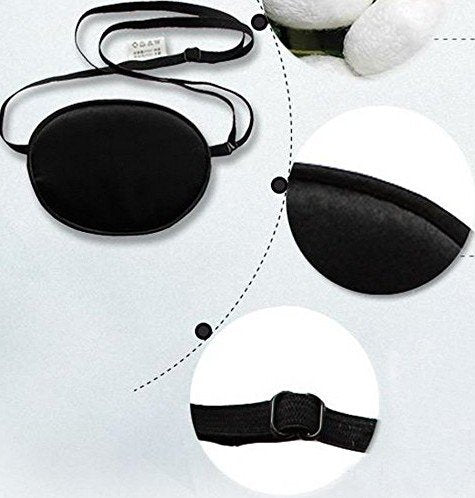 Adult Eye Patch-Adjustable Soft and Comfortable Silk.
