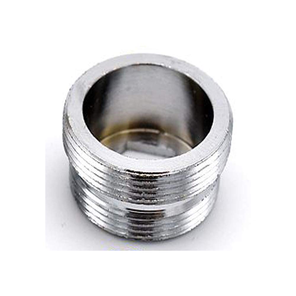 Faucet Adapter M22 Male (Bottom)+M24 Male (top) for Bathroom and Kichen Sink Faucet (M22 to M24 Faucet Adapter)