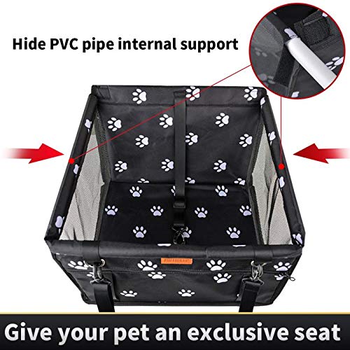 SWIHELP Dog Car Seat Puppy Portable Pet Booster Car Sea