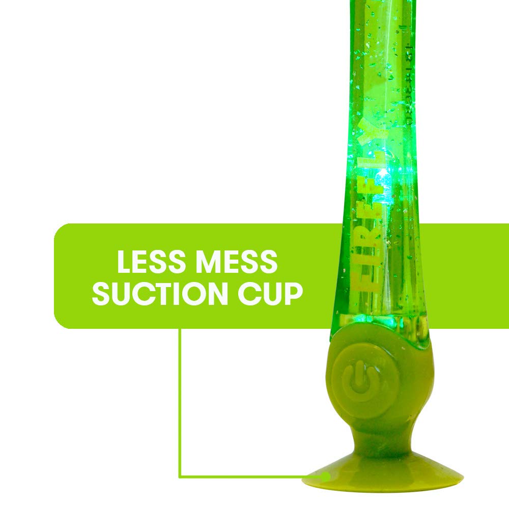 Firefly Light-Up Timer Kids Toothbrush with Suction Cup