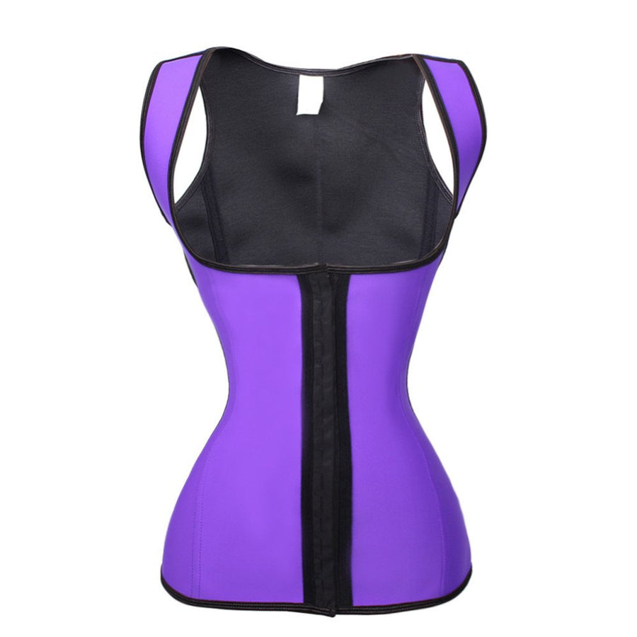 Purple , X-Small : Fierce Honey Women's Latex Waist