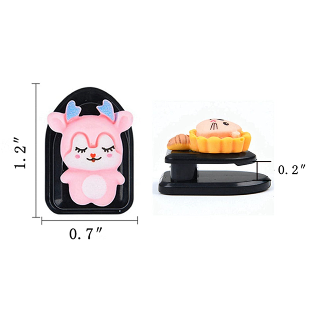 Cute Car Mini Hook for Mask, Cute Car Hooks for Dashboard for Keys Purse Hooks for Earphone Charging Cable, Adhesive Hooks Wall Hanging Hooks 4Pack