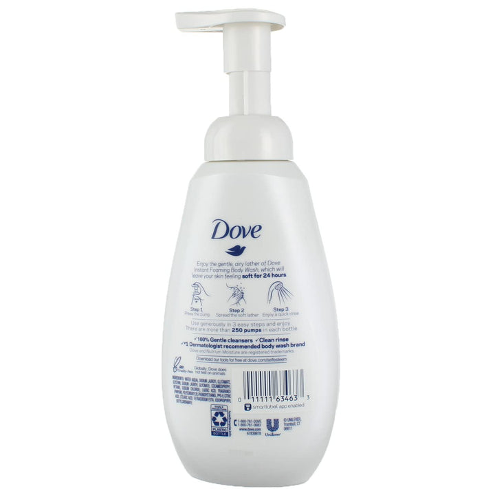 Shower Foam Body Wash - Cucumber &amp; Green Tea Scent - Net Wt. 13.5 FL OZ (400 mL) Per Bottle -...