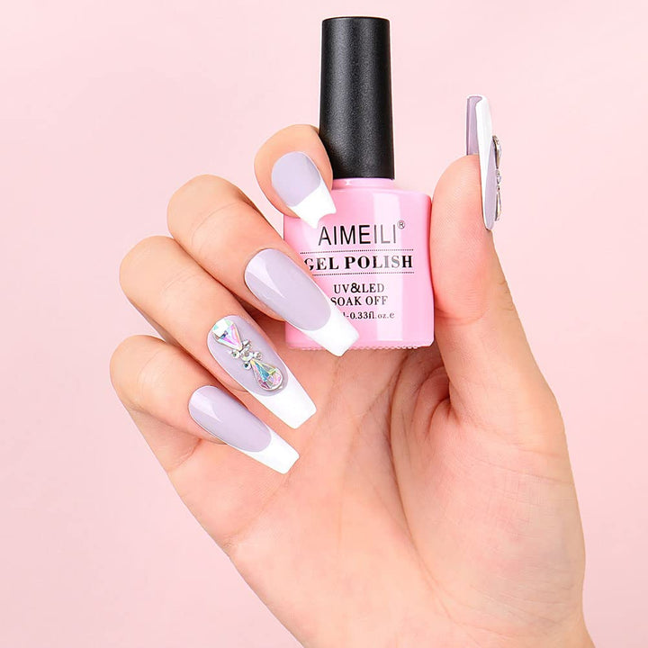 Soak Off Gel Nail Polish Gifts for Mother&#39;s Day, Pastel Pink Nude Color Natural Skin Tone Nail Gel Color Set Of 6pcs X 10ml - Kit Set 22