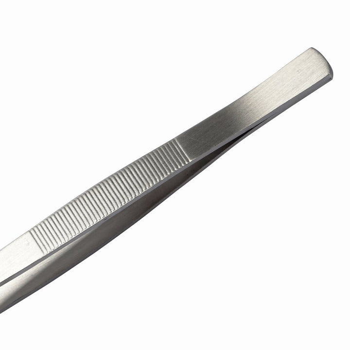Stamp Tweezers Philately Collector Tools 2pcs (Silver)