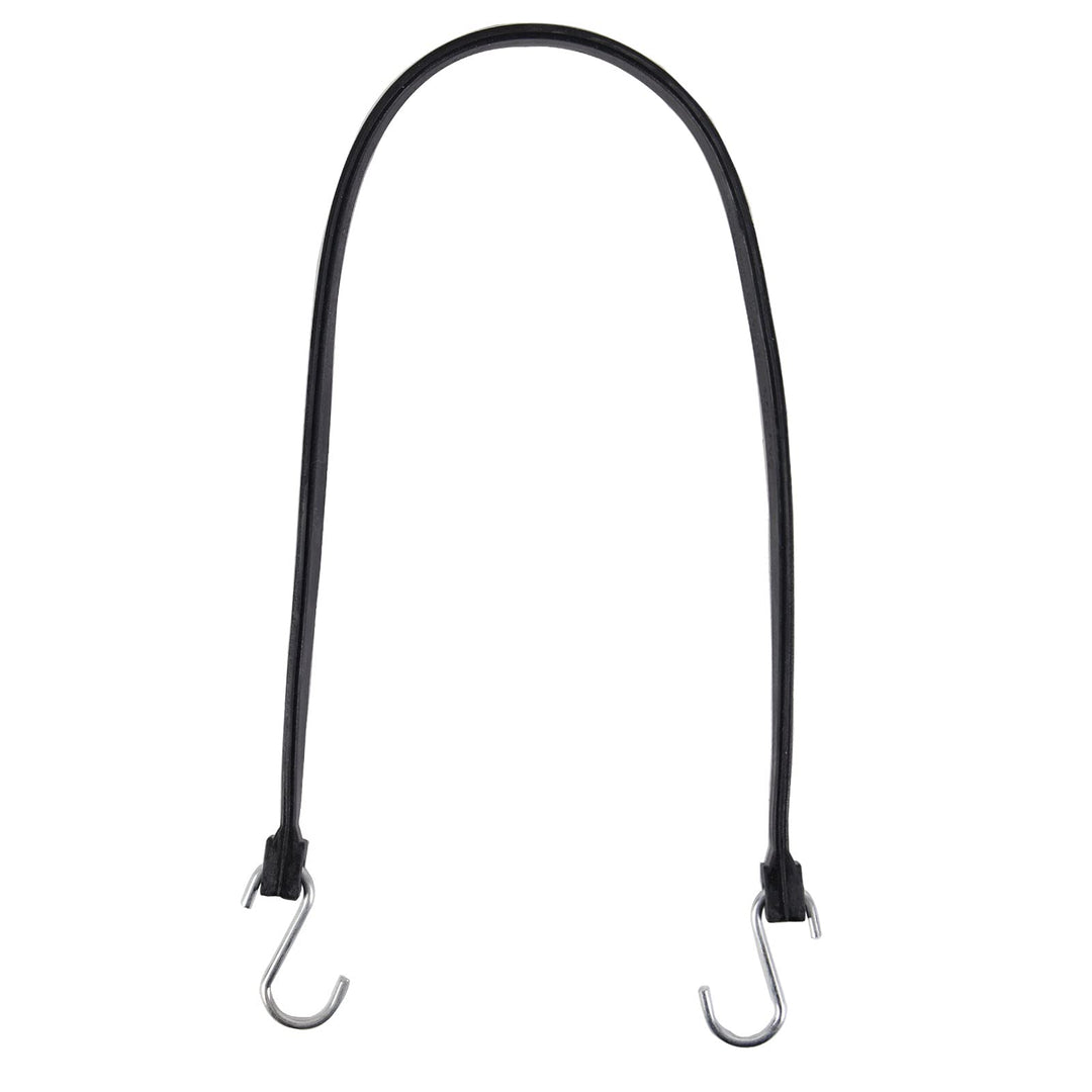 20 Pack 31&#39;&#39; Adjustable Natural Rubber Tarp Straps, EPDM Bungee Cords with Metal S Hooks, Ideal for Securing Tarps, Canvases, Motorcycle, and Cargo