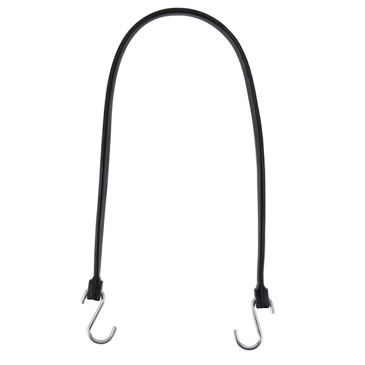 20 Pack 31&#39;&#39; Adjustable Natural Rubber Tarp Straps, EPDM Bungee Cords with Metal S Hooks, Ideal for Securing Tarps, Canvases, Motorcycle, and Cargo
