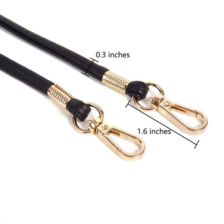 Xiazw Thin Soft PU Leather Crossbody Replacement Chain 