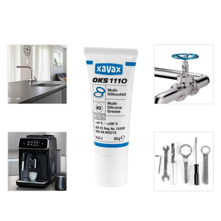 OKS Multi Silicone Grease For the Care and Maintenance of Coffee Machines Food-Safe