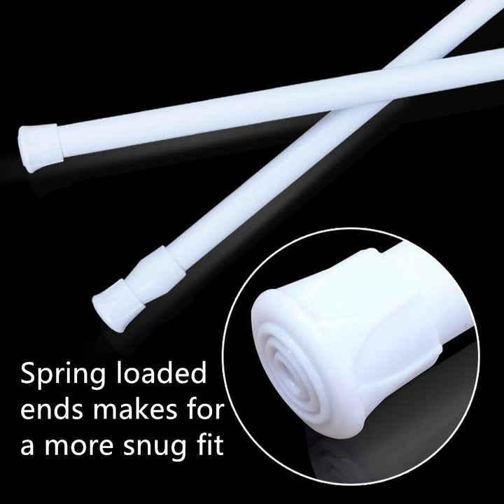 Cupboard Bars Tension Rods, 6 Pack Spring Tensions Rods