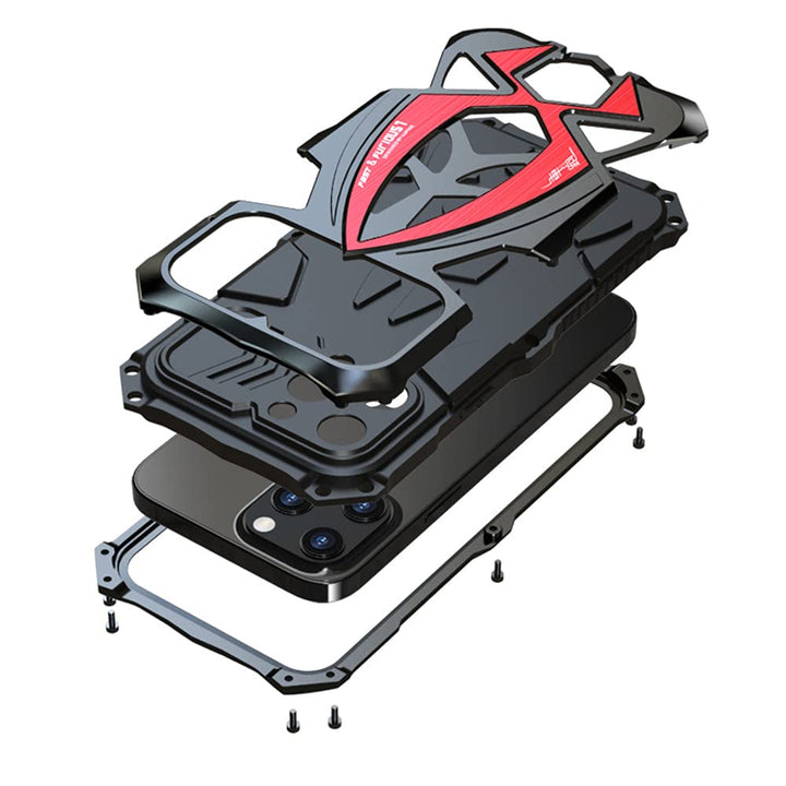 Metal Armor Compatible with for iPhone 13 Pro Max Case 