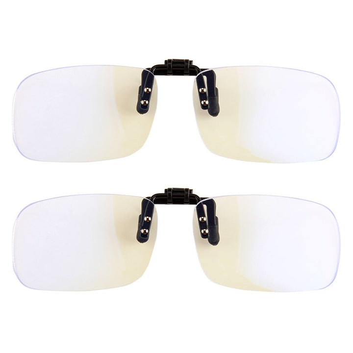 Gudzws Clip On Blue Light Filter Blocking Glasses Compu